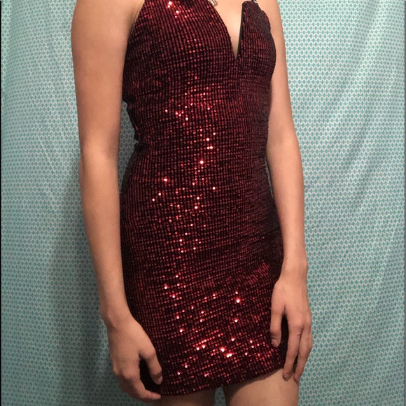 Dresses & Skirts - sequin red dress